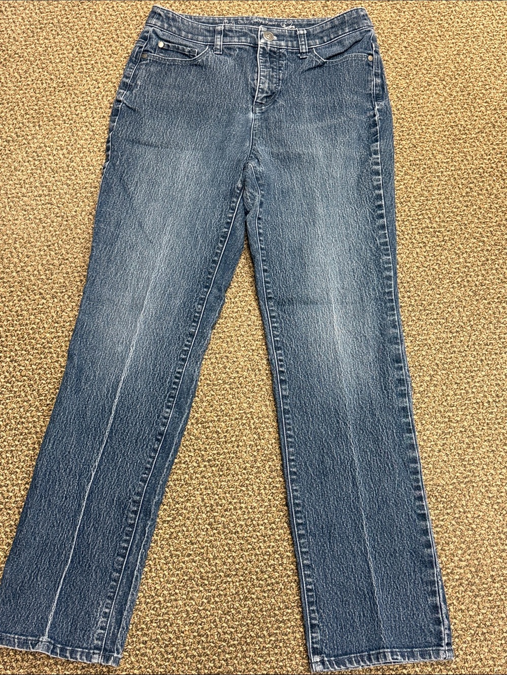 Christopher & Banks Medium Wash Classic Fit Jeans - Blue sz 6